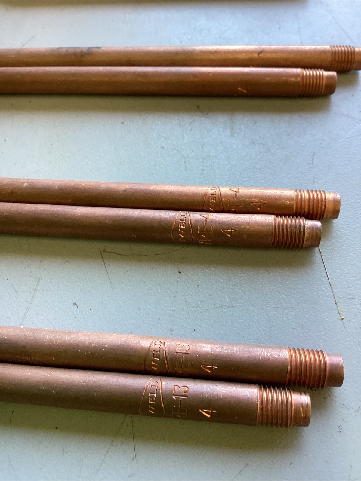 lot of 10 uniweld type 13 type 4 #4#3 brazing weld torch tips