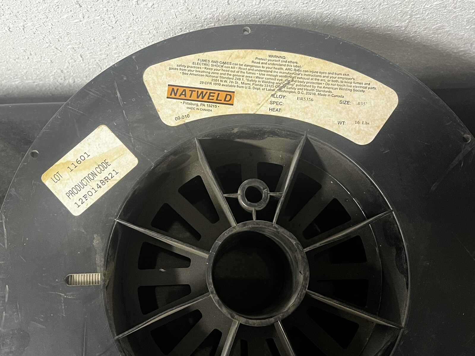 NatWeld ER5356 Welding Wire Roll – Silver