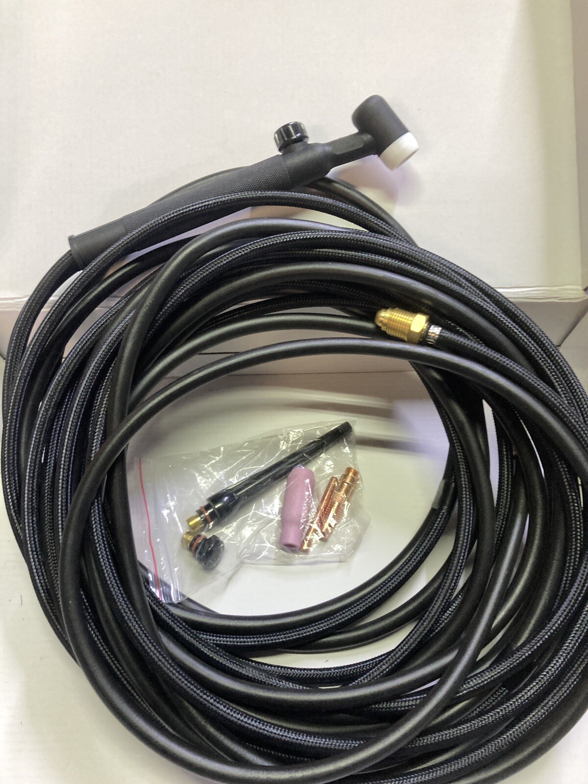 TIG Torch WP 17FV25-2 150A 25Ft with valve and Flex Head great quality torch