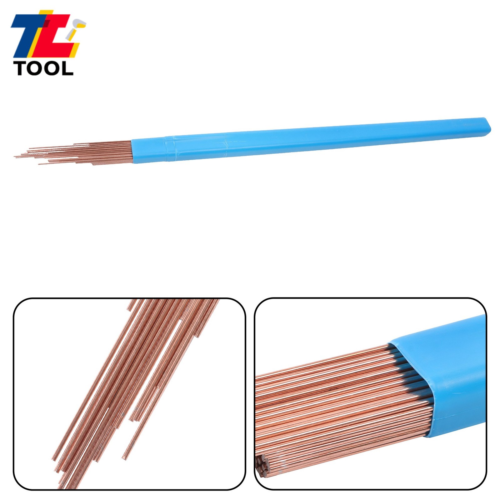 TIG ER70S-2 Welding Rod 10-lb 3/32″ x 36″ Carbon Steel Welding Electrodes