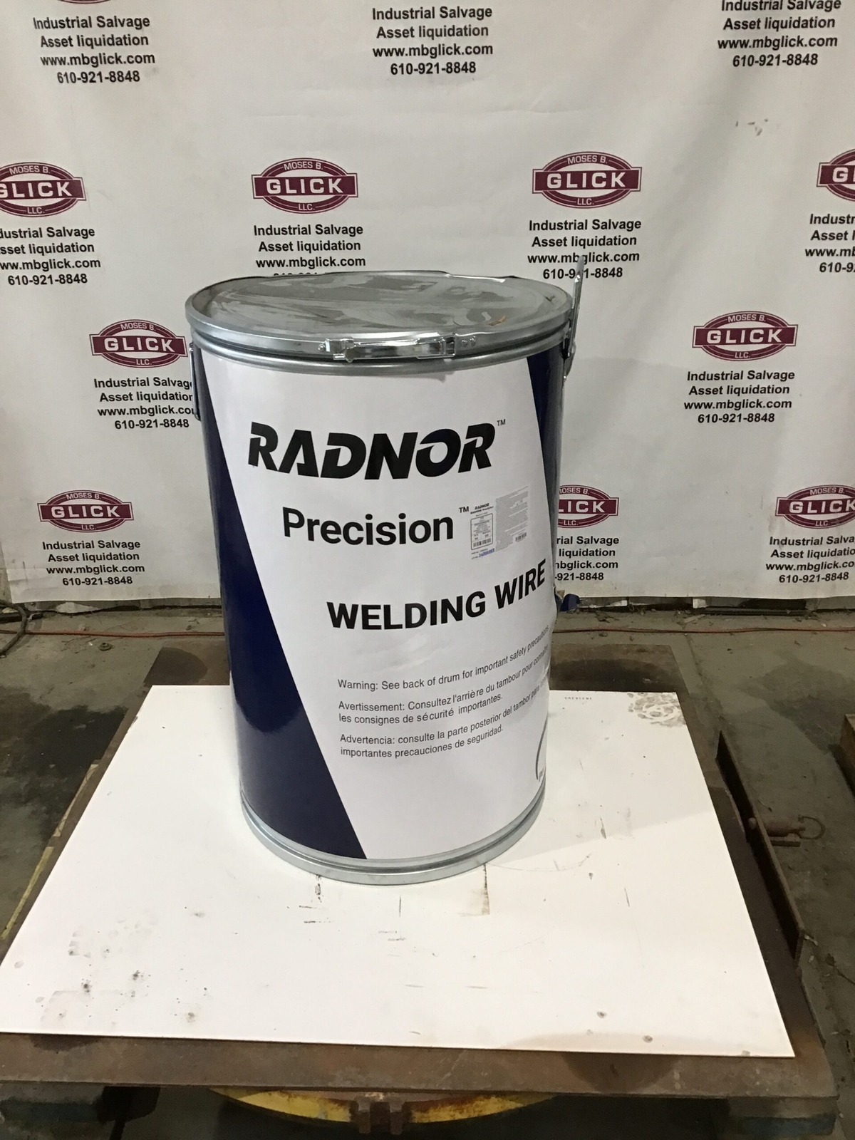 RADNOR ER70S-6 .045″ Steel MIG Welding Wire 550 lb Drum 64004315 – Precision