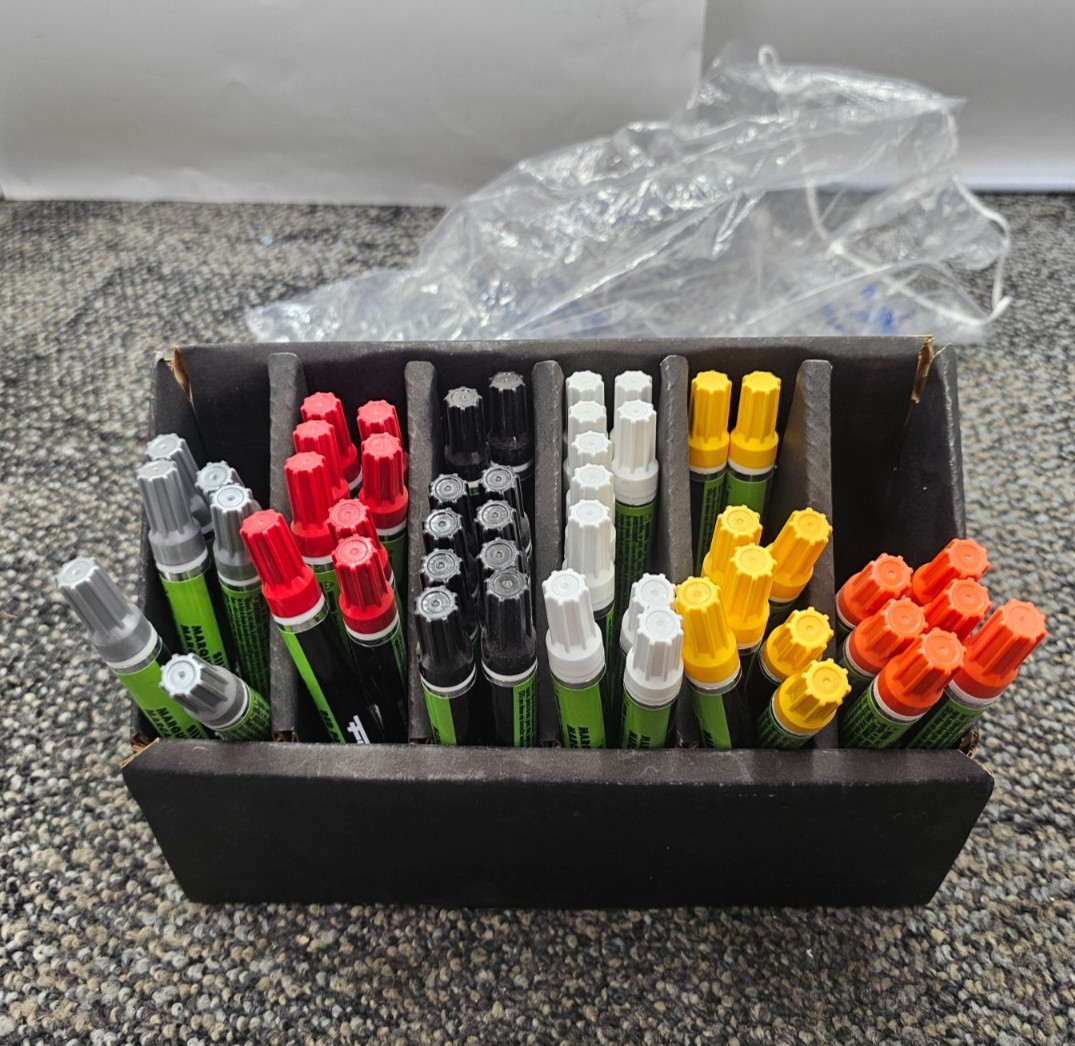 Forney 70816: 48-Piece Weld Marking Paint Marker Assortment Display