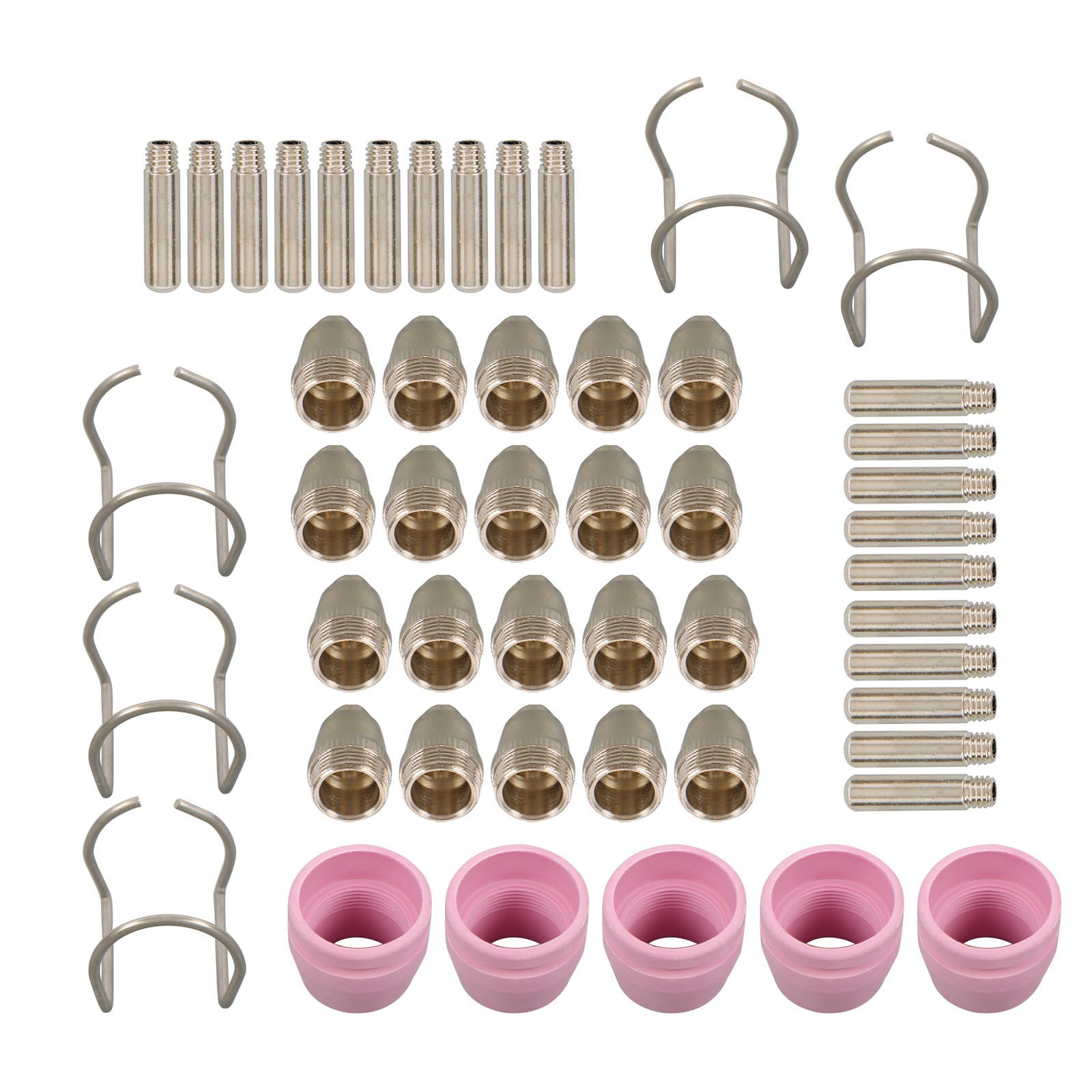 Plasma Cutter Torch Consumables KIT TIPS CUT50 60Amp 50pcs SG-55 AG-60 WSD-60