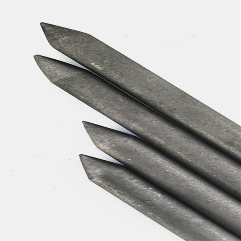 Cone Shaped Graphite Electrode Carbon Rod Solid Round Rod Diameter 3mm-50mm