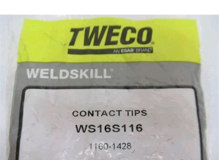 Tweco WS16S116 , 1160-1428 , 1/16″ Contact Tips (PK 24). WW9, FreeShipL48