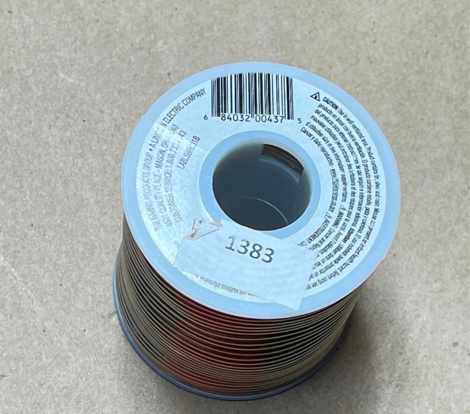 1Lb Harris Stay-Brite Rose Core Silber-Bearing Solder 1/16″ (1.5mm) Dia