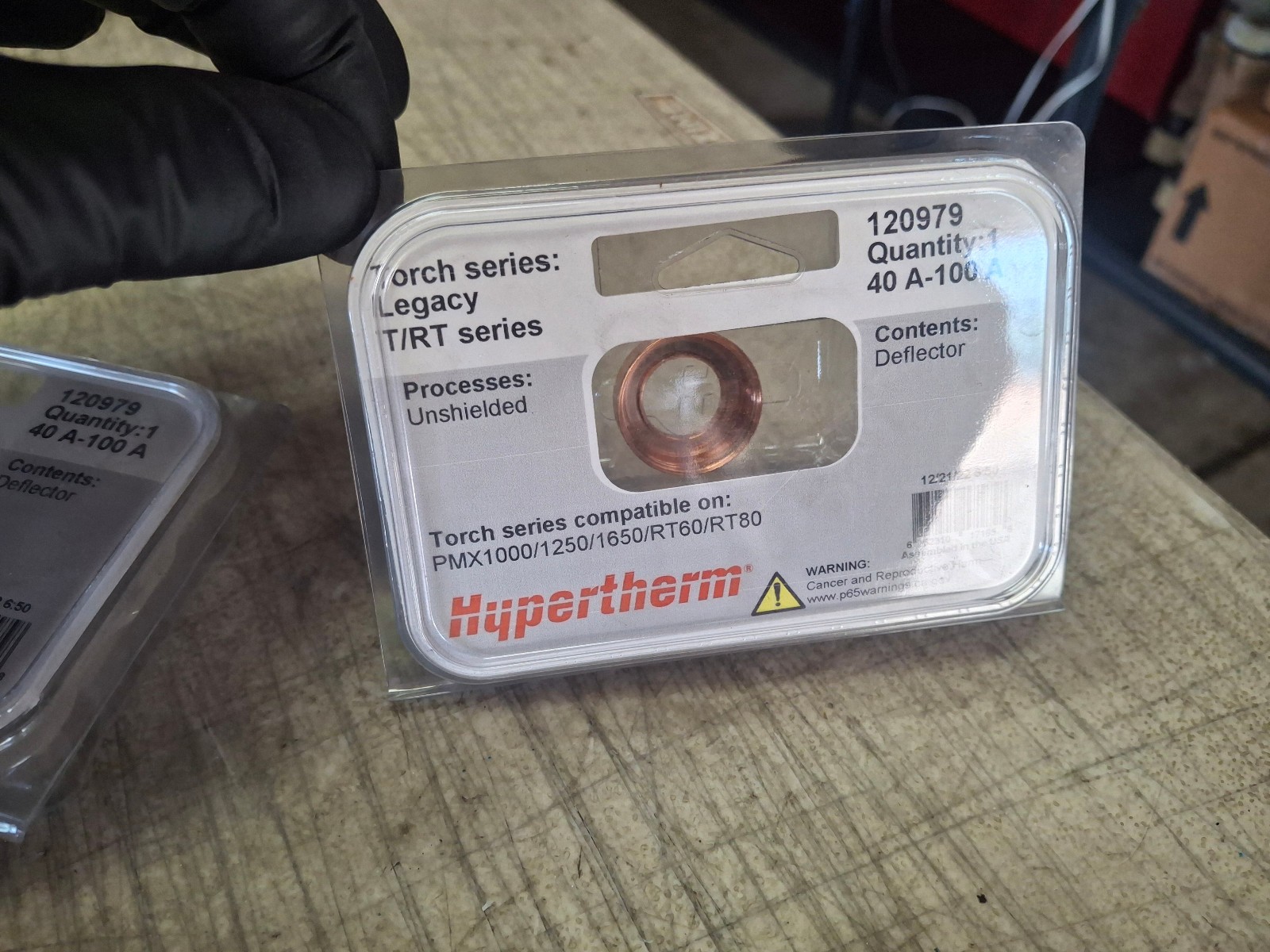 2 Qty. Hypertherm 120979 Deflector Powermax 1000/1250/1650/RT80 Genuine Plasma