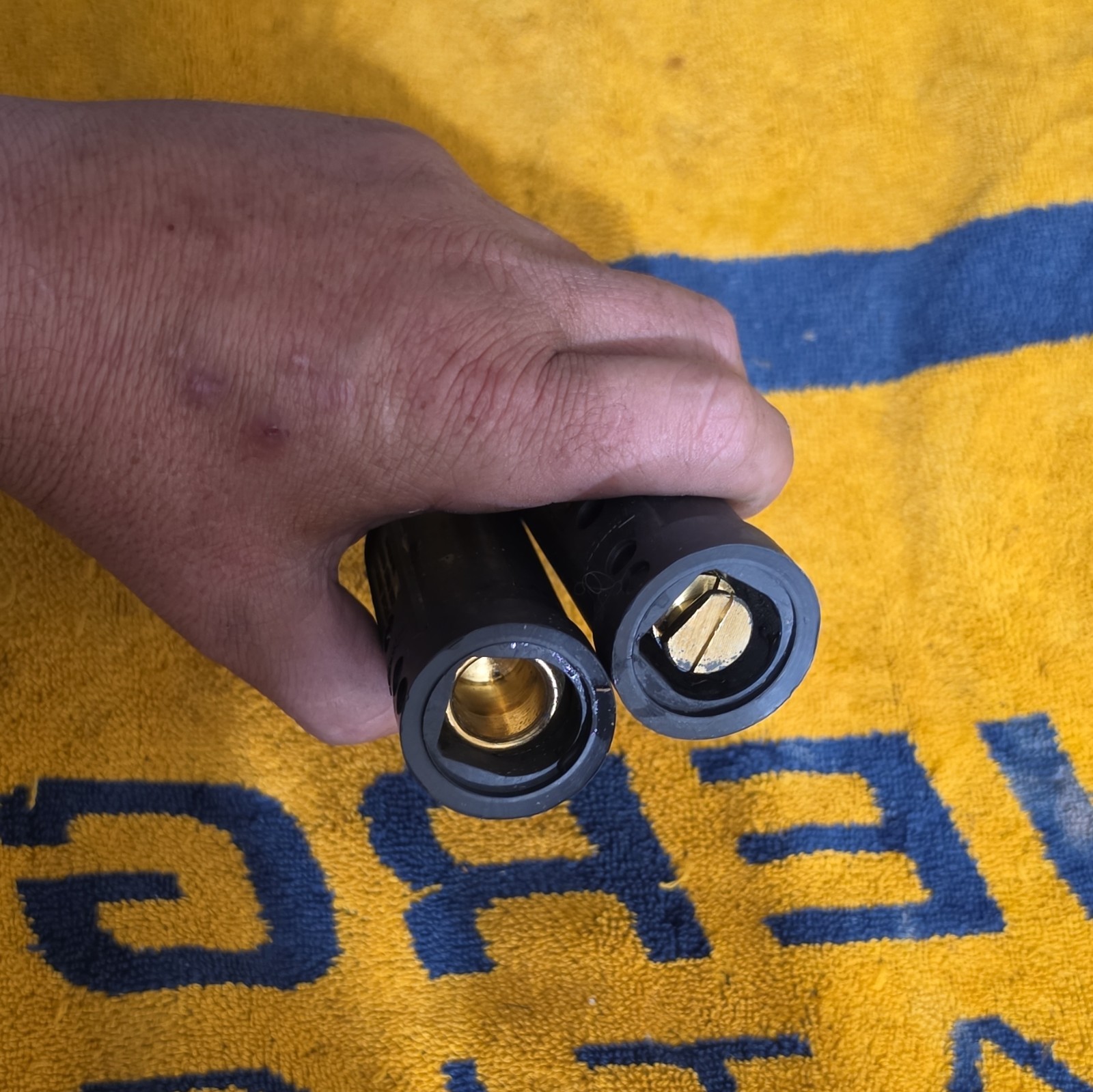 Tweco Welding Cable Connector Female Sockets Pair (2 pcs)