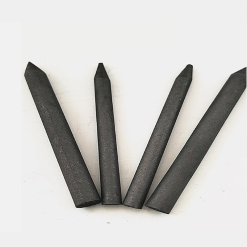 Cone Shaped Graphite Electrode Carbon Rod Solid Round Rod Diameter 3mm-50mm