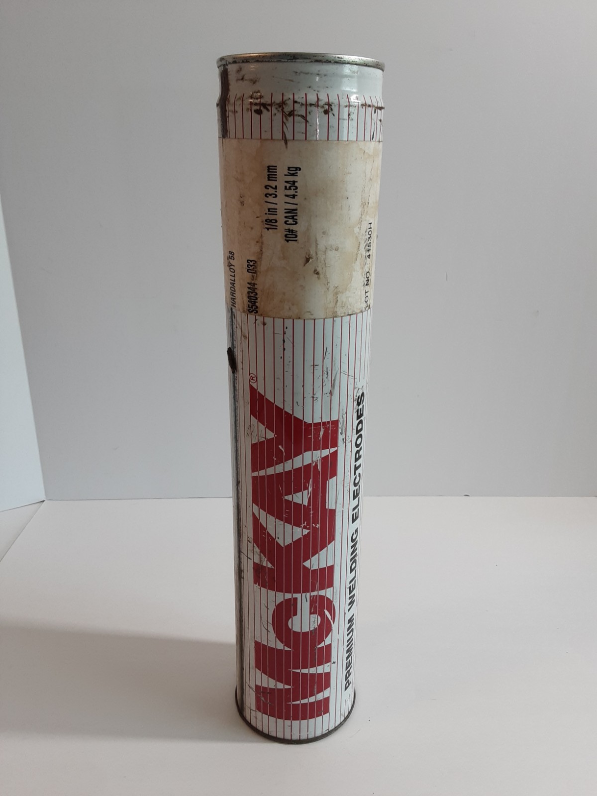 NOS Unopened McKay Premium Welding Electrodes 1/8″ 3.2mm S540344-033-15″ Long
