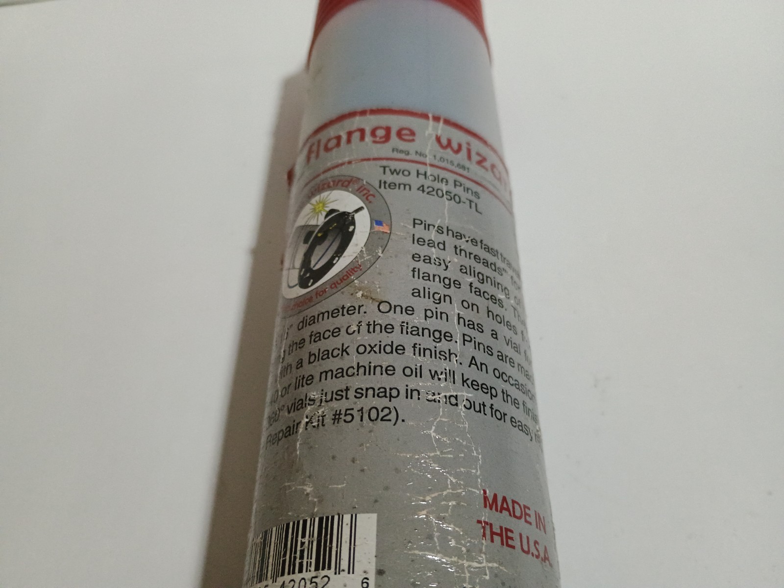 42050-TL Flange Wizard Threaded Two Hole Pins, Large Flange Wizard 42050-TL