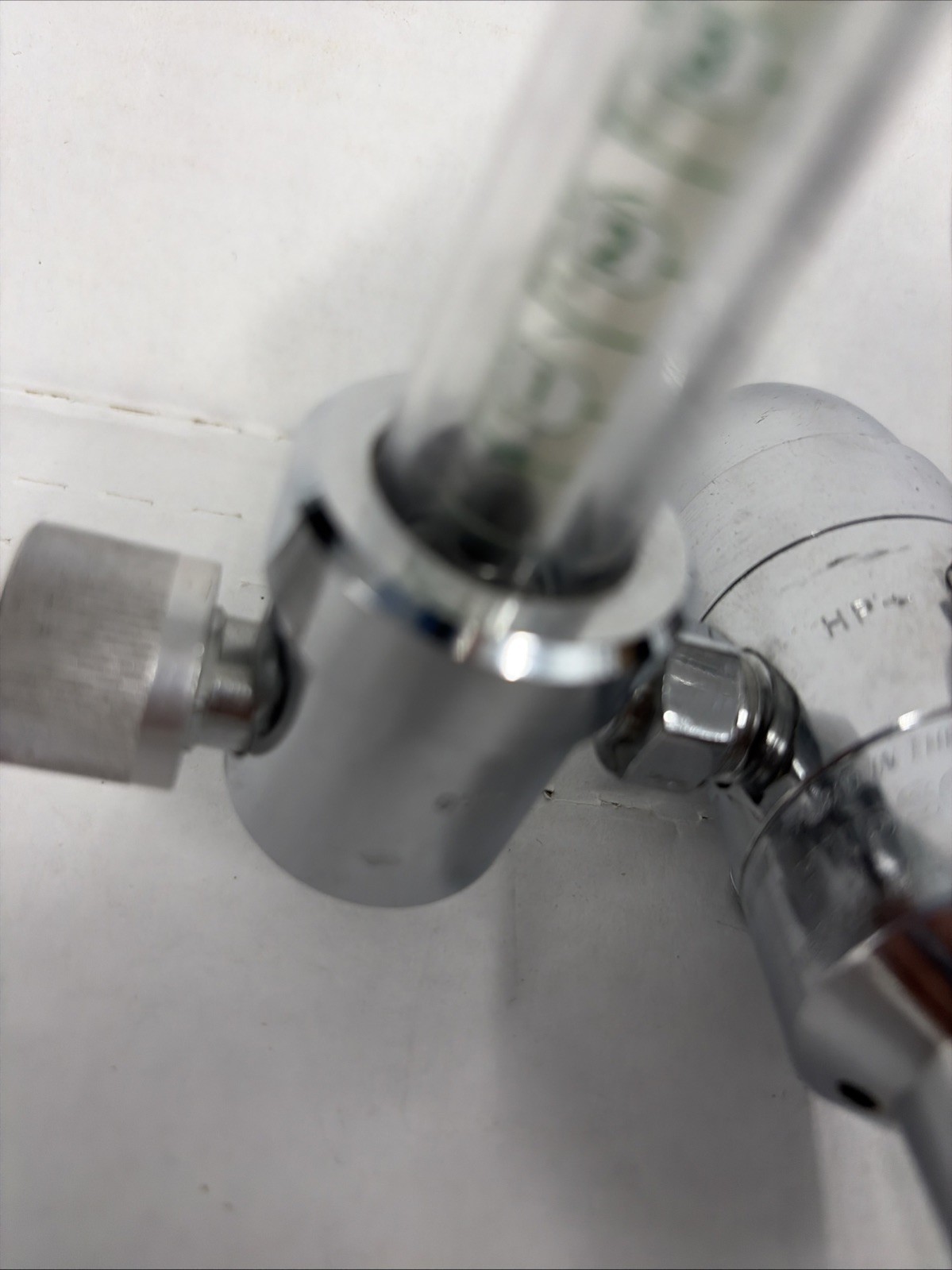 Hudson Oxygen Regulator Flowmeter CGA-540 0-7 LPM Medical Dual Gauge USA R12
