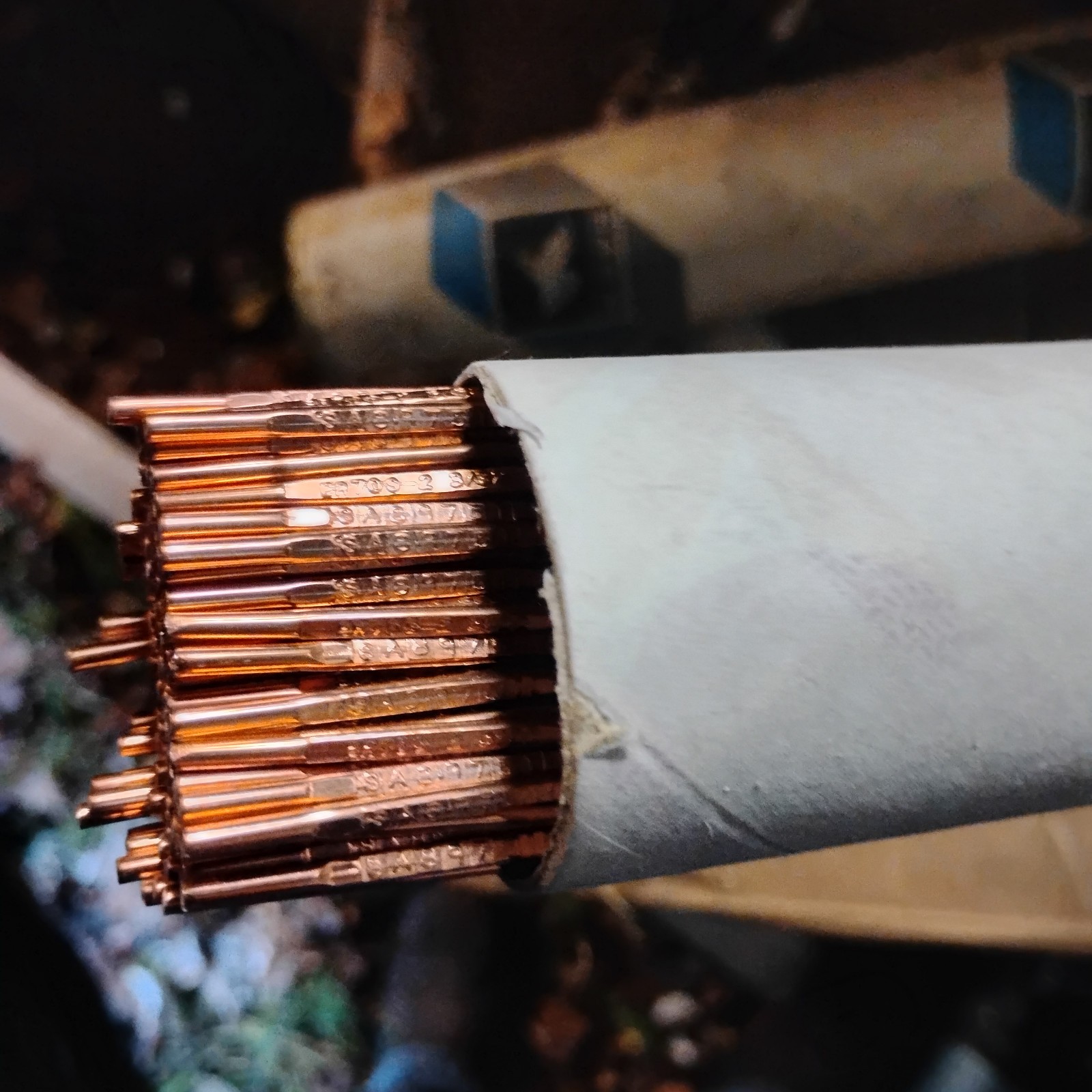 Washington Alloy ER70S-2 3/32″ x 36″ 10 lb Carbon Steel TIG Welding Rods 8F11