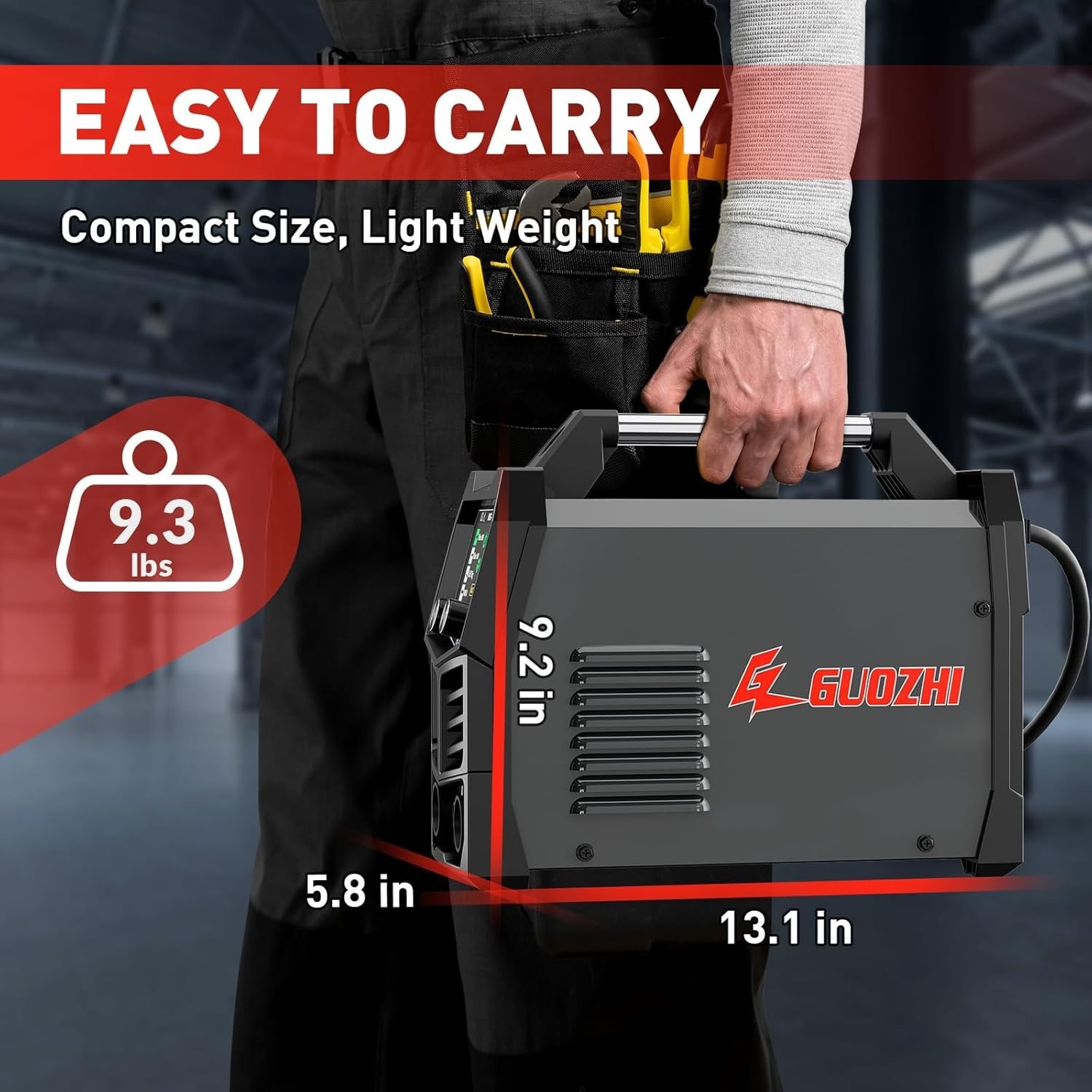 Advanced 145A MIG Welder with LCD Display – Perfect for Professionals & DIYers