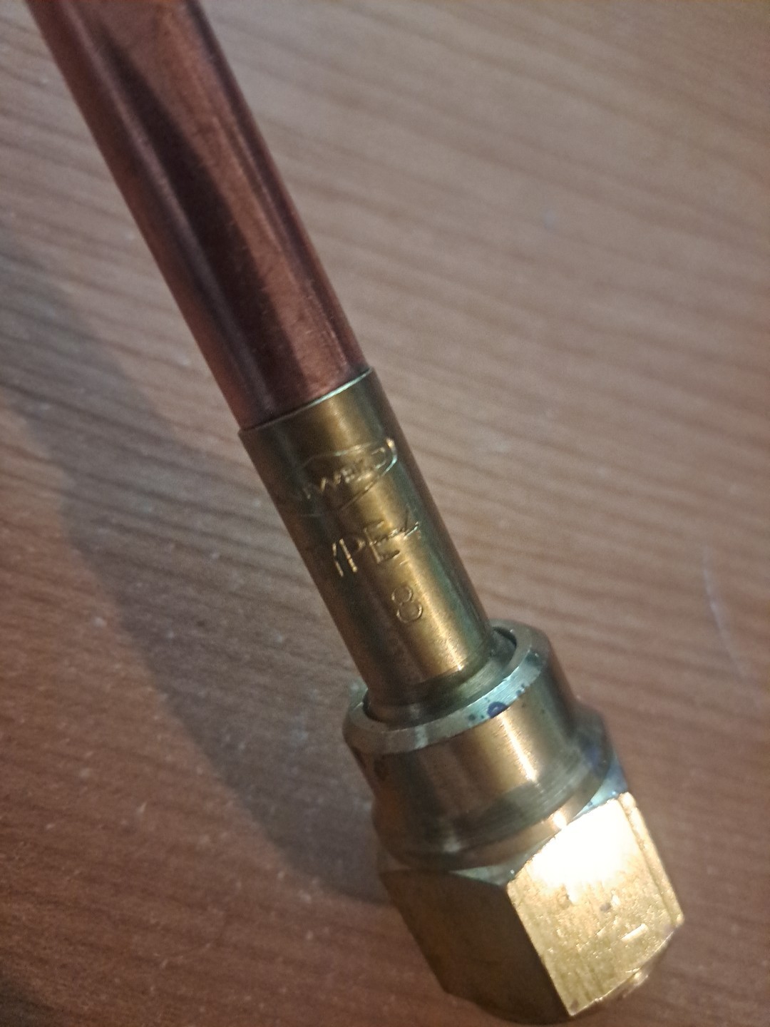 Uniweld TYPE4-7 Hydrogen/Propane/Natural Gas Welding Tip
