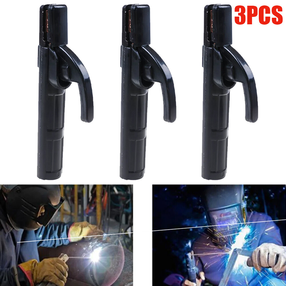 300A Electrode Holder Stick Welder Mini Copper Welding Rod Stinger Clamp 3PCS
