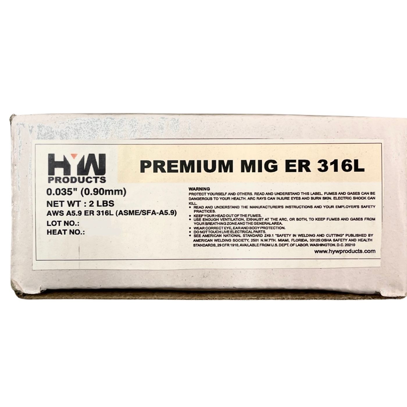 2 Rolls – ER316L Stainless Mig welding wire 316L .035″ X 2 lb