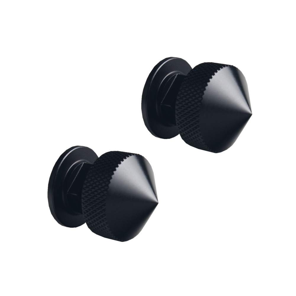 JGR 1 Pair Welding Hood (Pipeliner) Fasteners Aluminum Spiked-black
