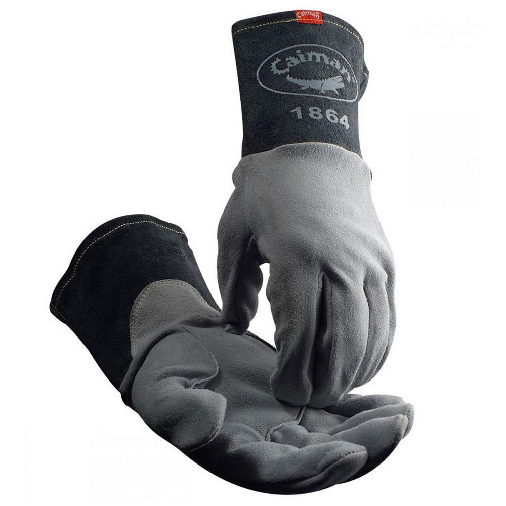 CAIMAN 1864-4 Welding Gloves,M,Welding,PR 23J998