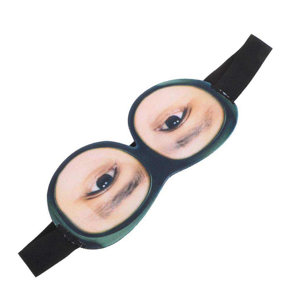 Reusable 3D Eye Eyeshade for Kids Adjustable Polyester Multi Color