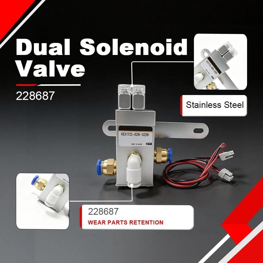 228687 Solenoid Valve Kit for Hypertherm Powermax 45/65/85/105/125 US inventory