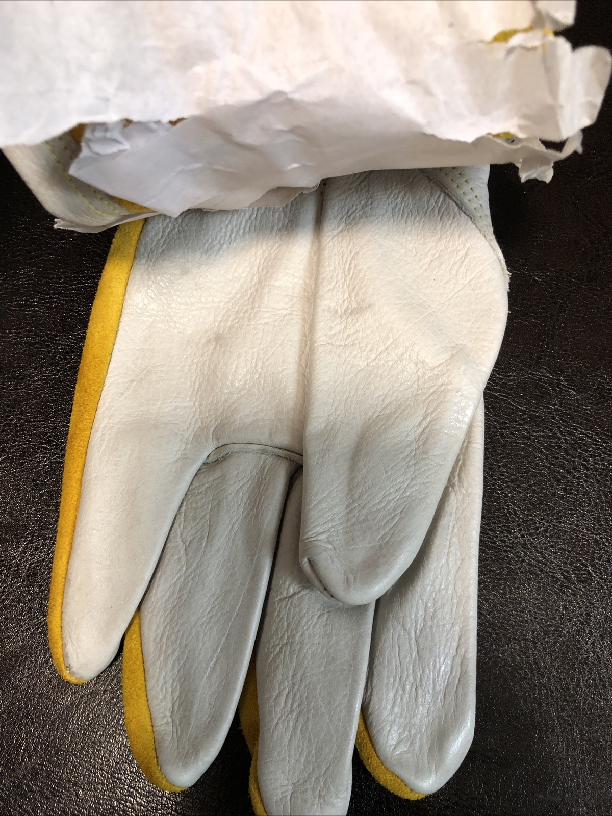 Tillman 1414 Top Grain/Split Cowhide Drivers Gloves Large
