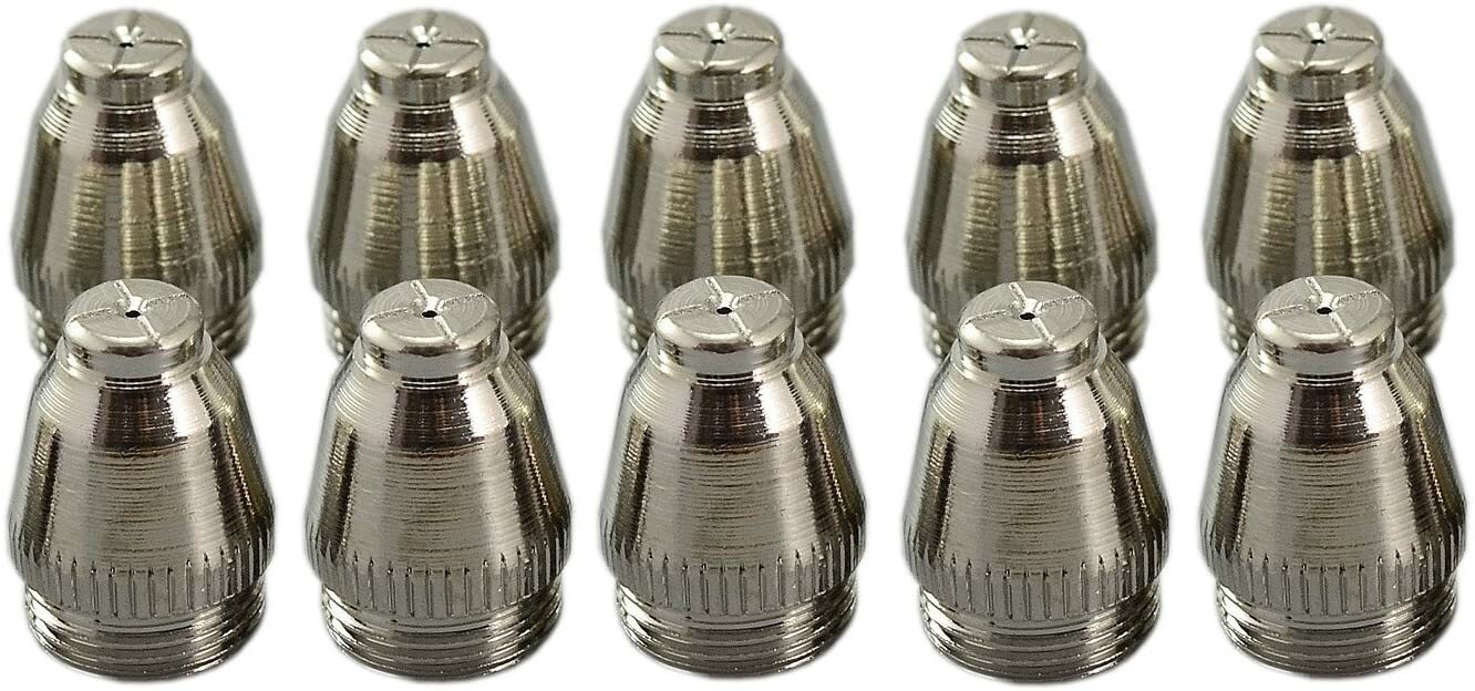 SG-55 AG-60 Plasma Cutter Consumable Nozzle 1.0mm 50Amp 10pk