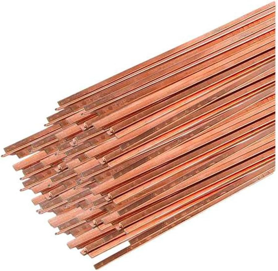 Phosphor Copper Welding Rod, Flat Gas Welding Rod for Copper Pipes, Refrigerator