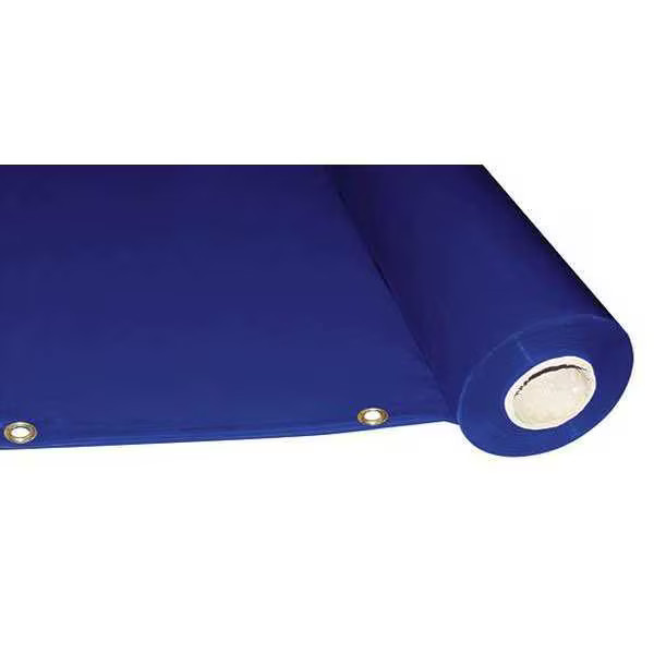 Welding Curtain Roll, Transparent PVC, 75 ft. W., 5 ft. H., 13 oz/sq yd, With