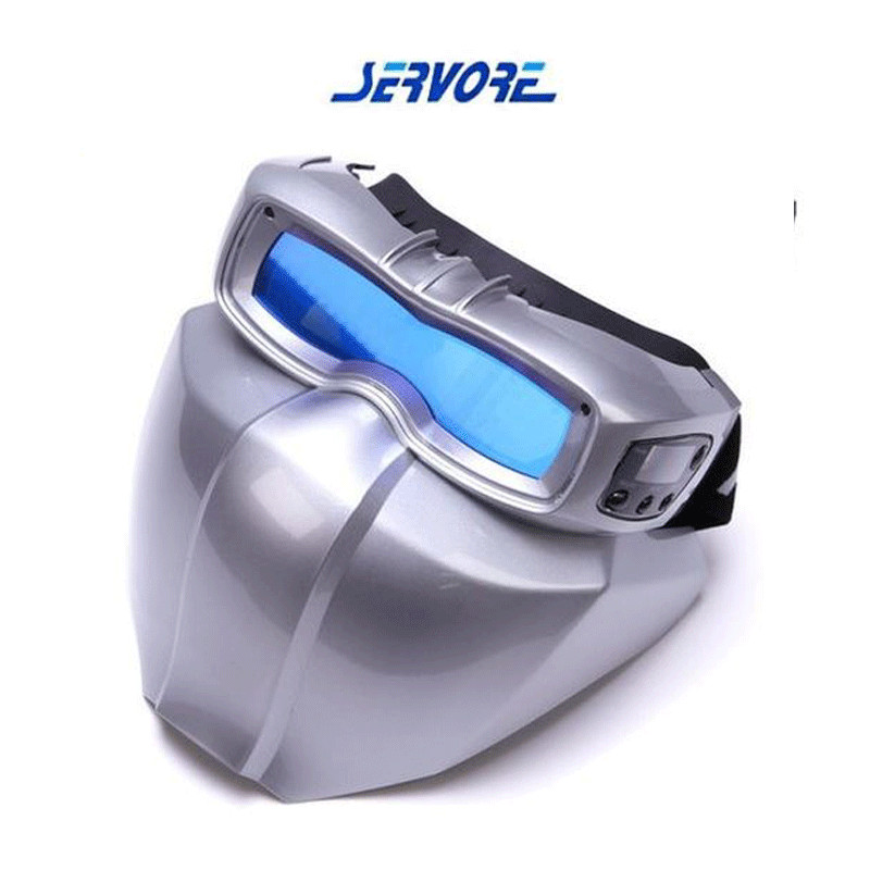 Auto Shade Darkening Welding Goggle Servore Arcshield-2 Silver Color Made Korea