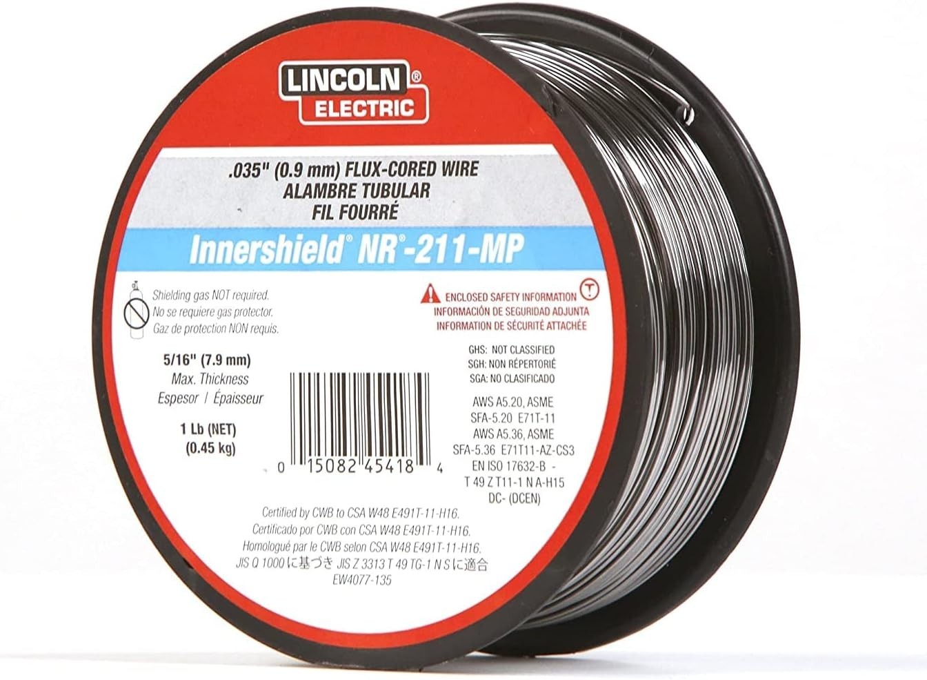 MIG Welding Wire NR-211-MP .035 Spool ED030584 Pack of 3