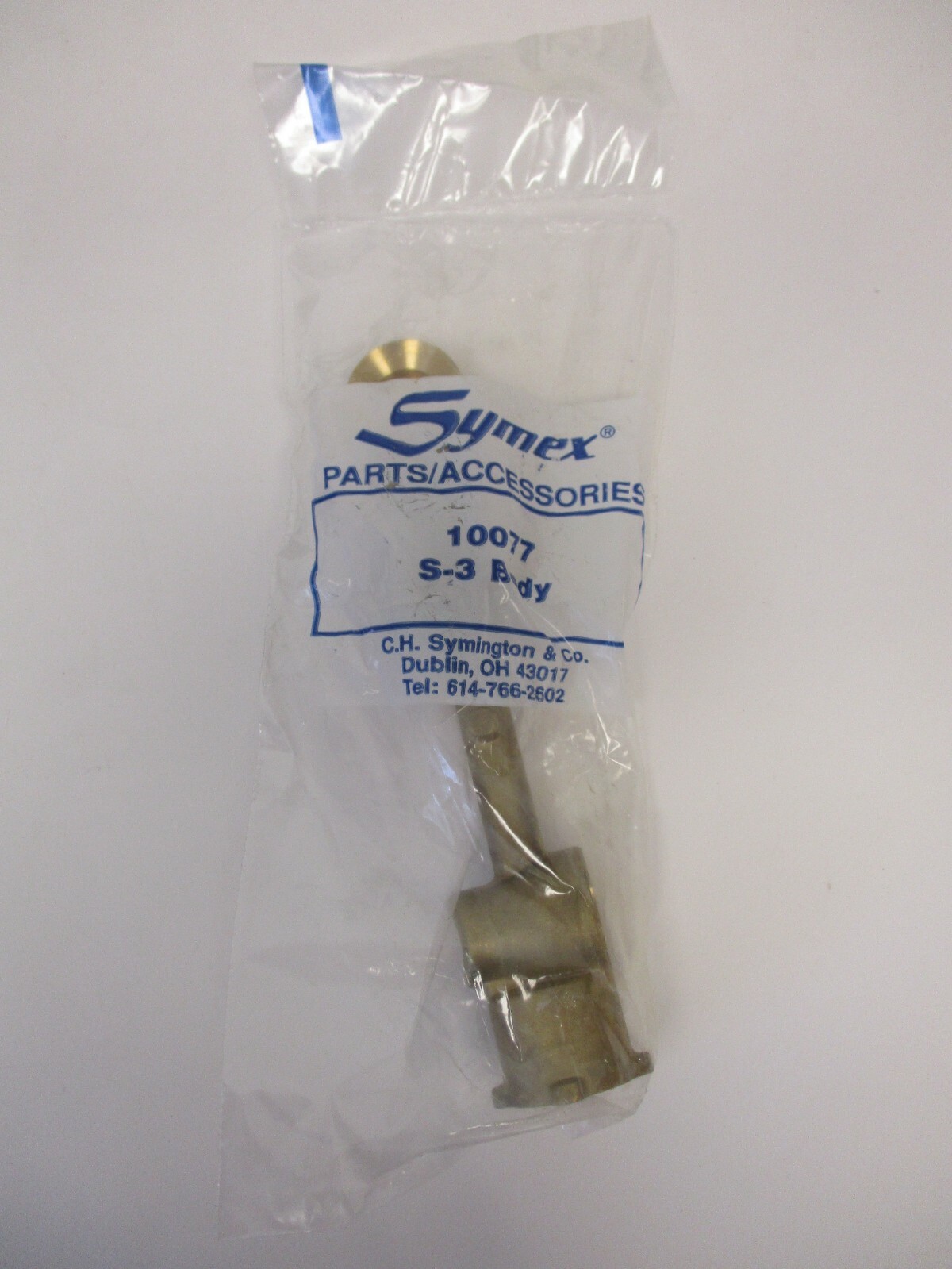 ARCAIR 94-103-114 & SYMEX P/N 10077 GOUG TORCH BRASSBODY INTERCHANGEABLE PARTS
