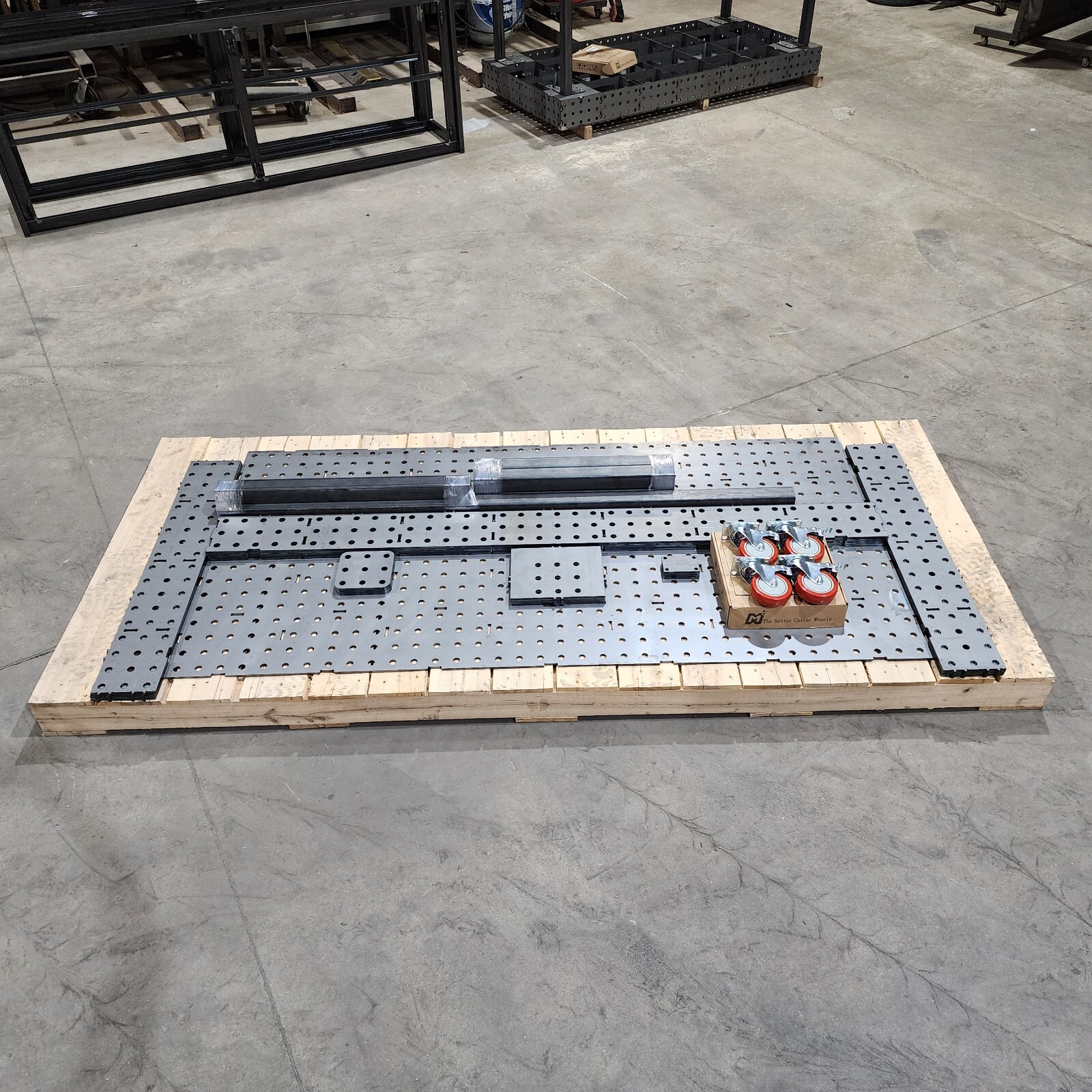 36″x48″ Welding Fabrication Table 3x4ft DIY Flat Kit Fixture Laser Cut in USA