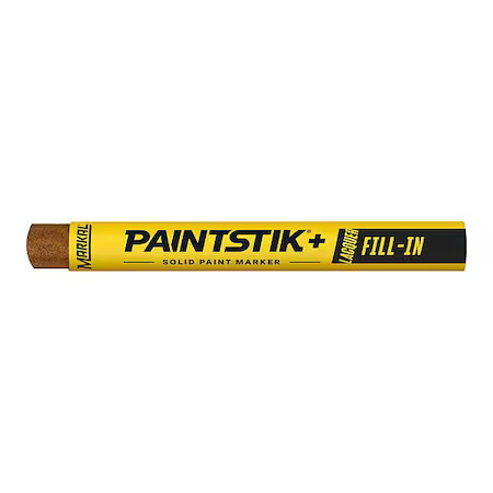Markal 51131G Solidpaintmarker, 4-1/4Inl, Gold, Paint