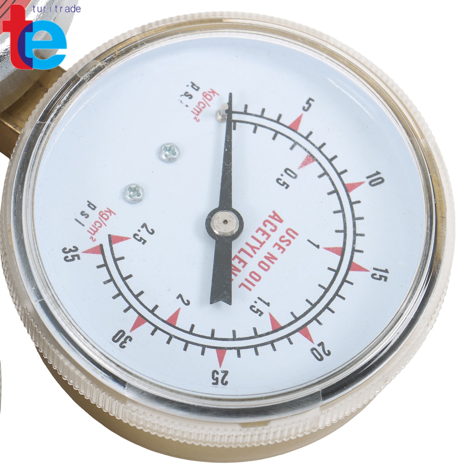 Welding Torch Kit Brass Oxygen CGA-540 & Acetylene CGA-510 Regulators Gauges