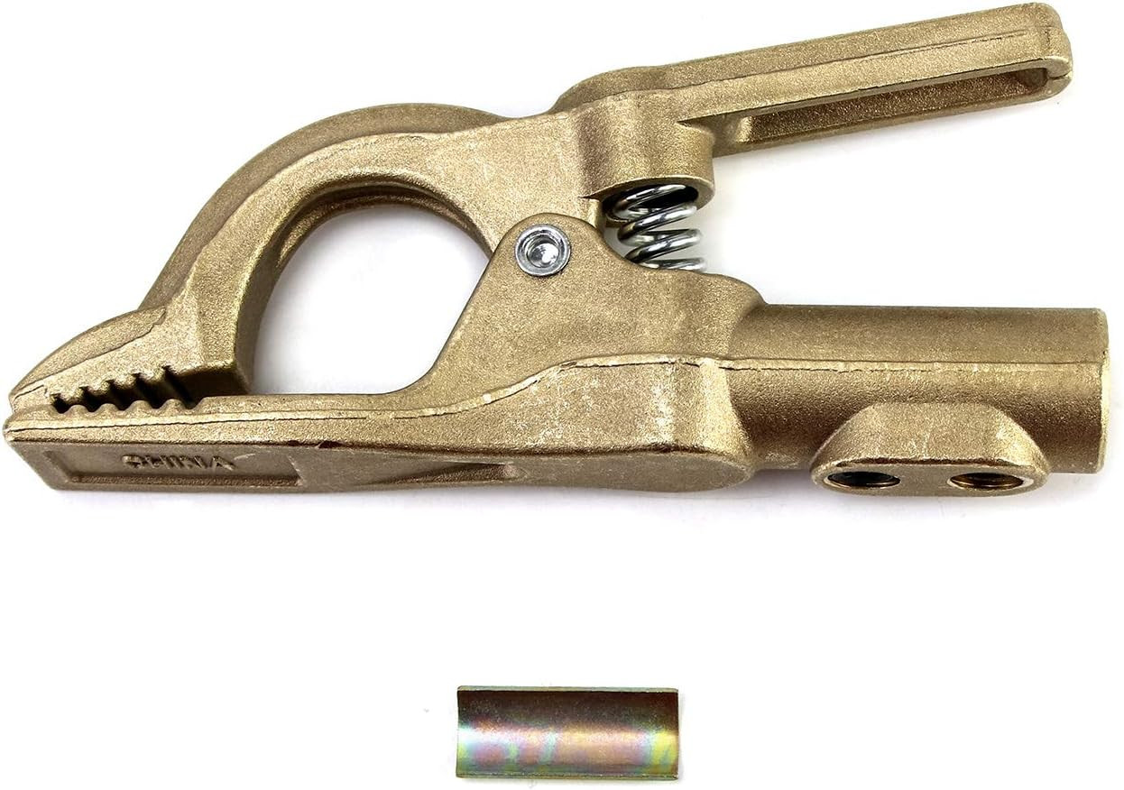 Welding Bronze Ground Clamp, 1.6 Pounds and 500A, 1 Piece