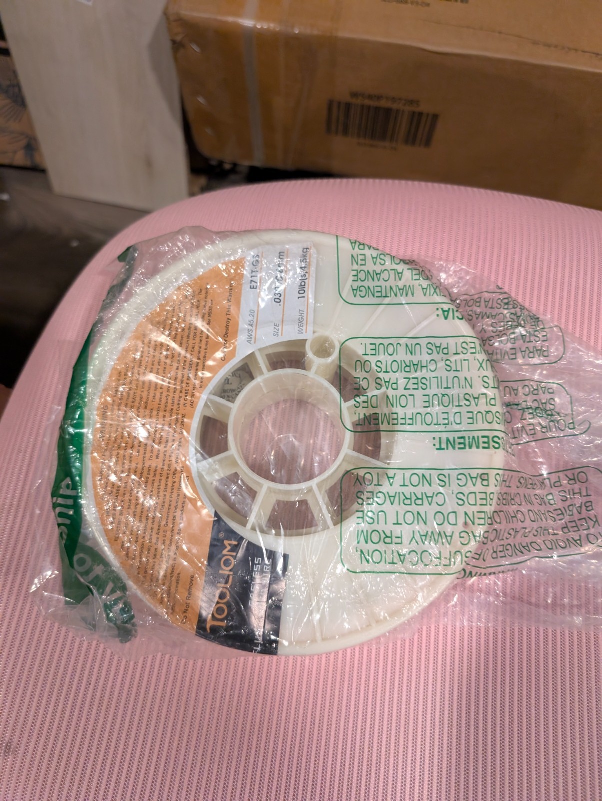 E71T-GS .030″ Diameter 10-Pound Spool Flux Core Self-shielded Mig Welding Wir…