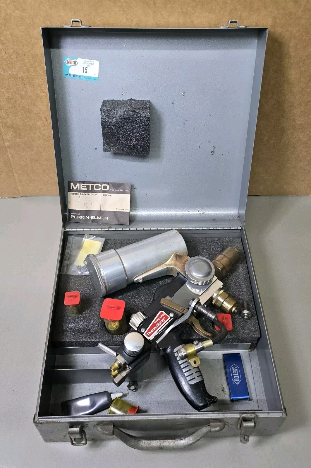 Metco 5P 5P-II Metallizing Spray Thermospray System Gun