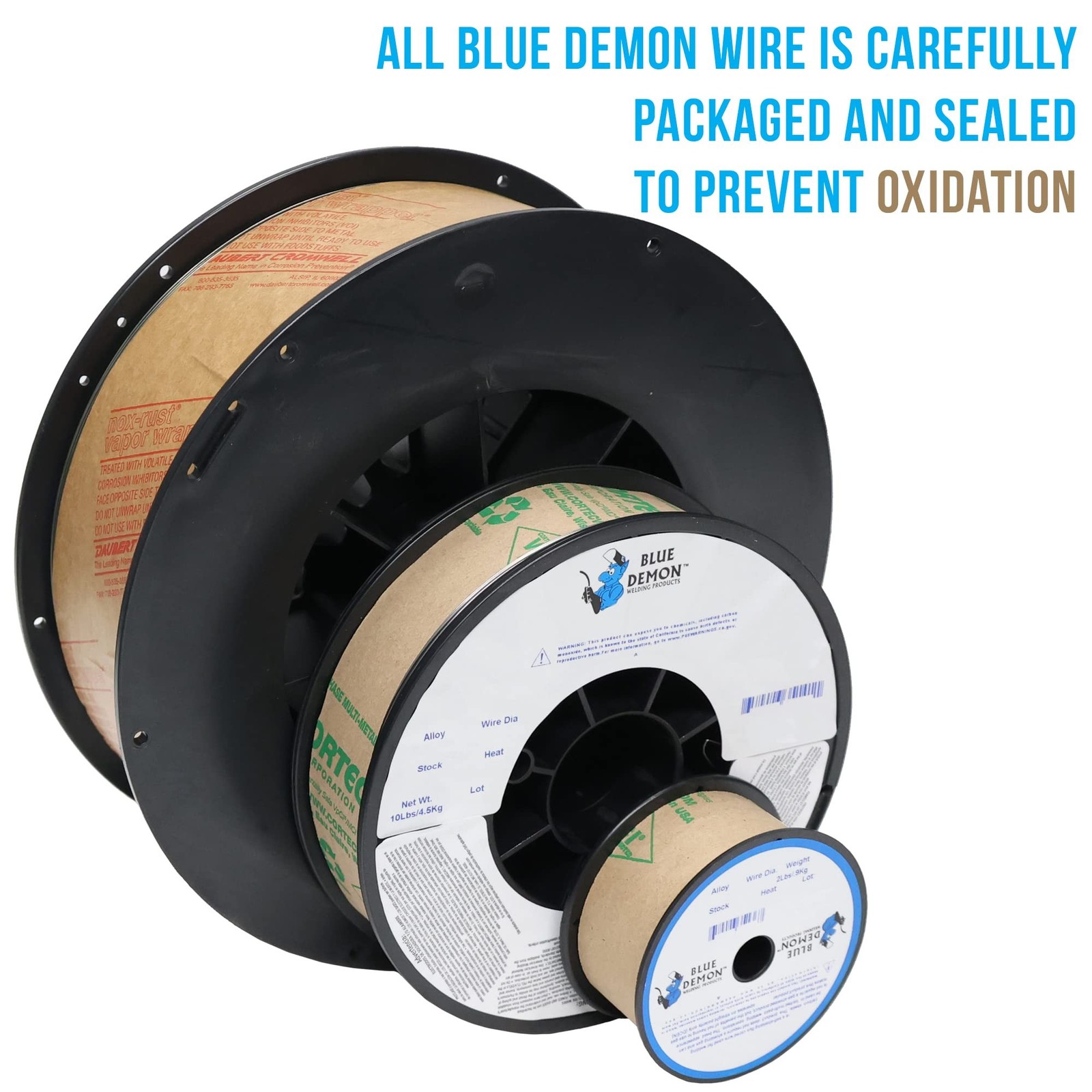 Blue Demon ER70S6 X .030 X 11 LB MIG/GMAW Carbon Steel Welding Wire, All Posi…