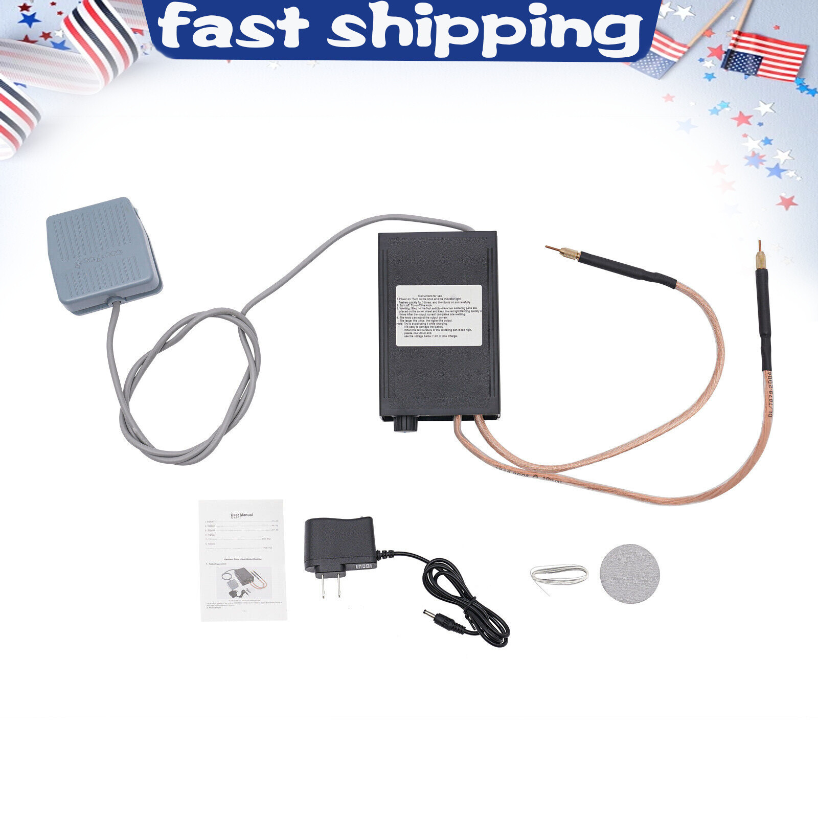 8000W Double Pulse Spot Welding Machine Welding Machine with Pedal Switch