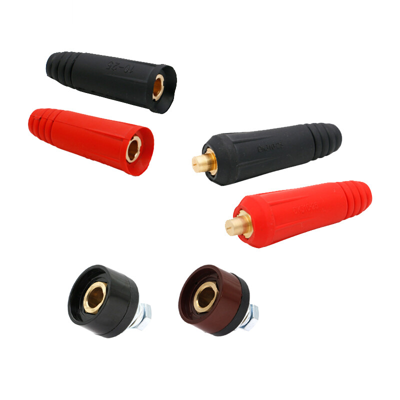 10-25 Dinse Connector Male Plug Female Socket Panel Mount Adapter Quick Fitting
