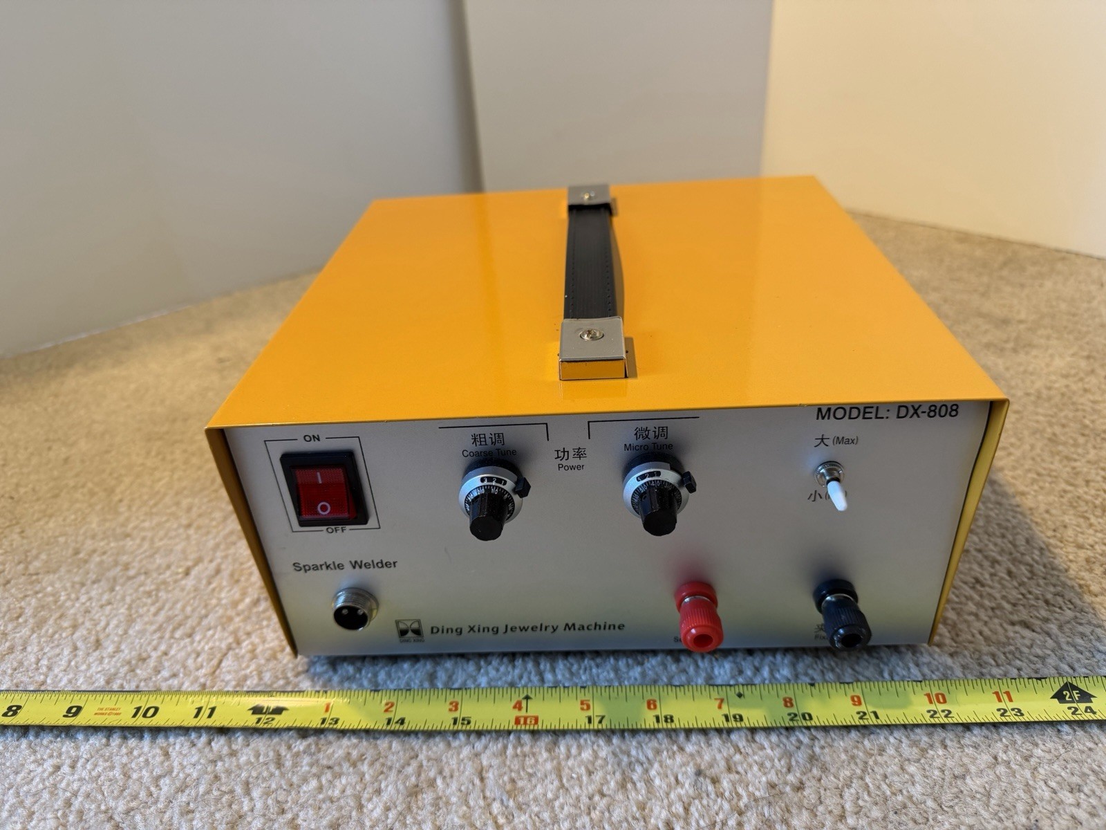 Ding Xing Jewelry Spot Welder, Welding for multiple metals, Model DX-808