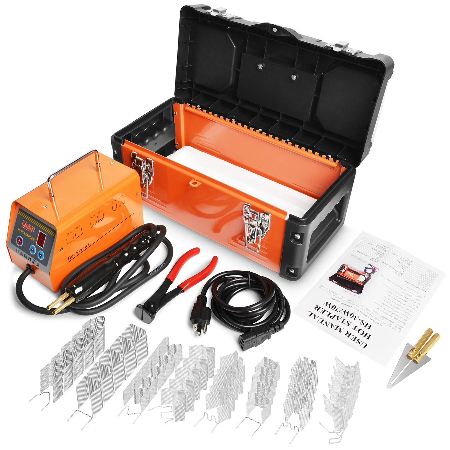 OIMERRY Plastic Welder Repair Machine Kit, 5-Level Adjustable Power, Bumper…
