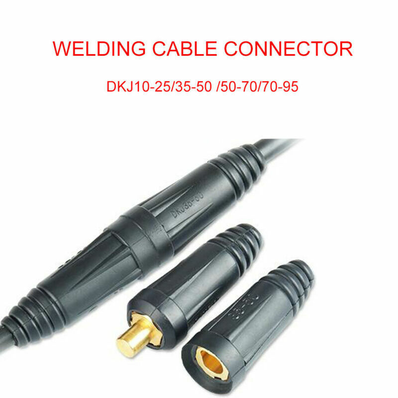 Male Female Copper Cable Connector Welder Quick Fitting Socket Plug Welding Tool