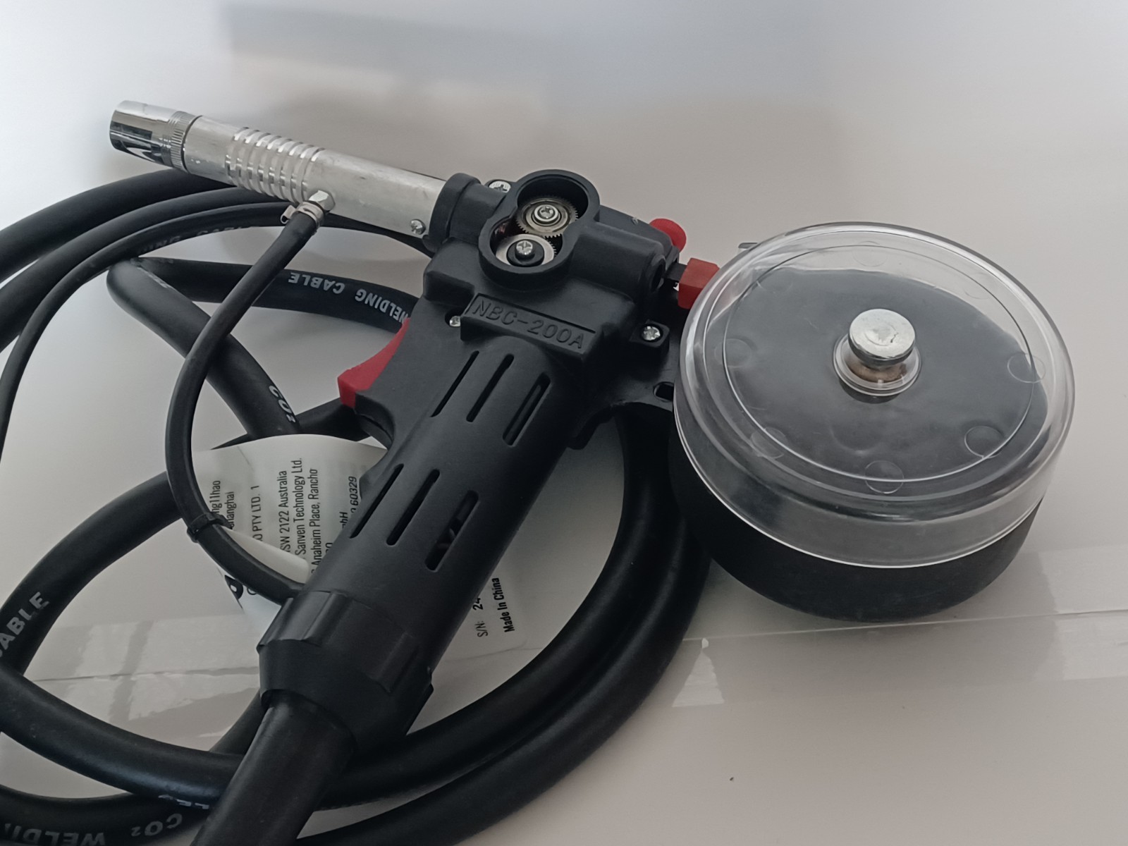 100Amp Spool Gun with 10FT Cable Suitable for 0.023″ 0.030″ 0.035″ Welding Wire
