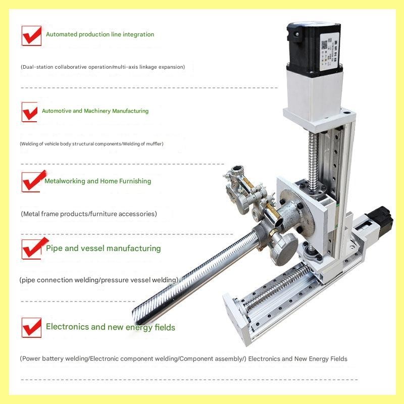 Handheld to Fully Automatic Linear Welding Equipment for MIG/IG/Laser Precision