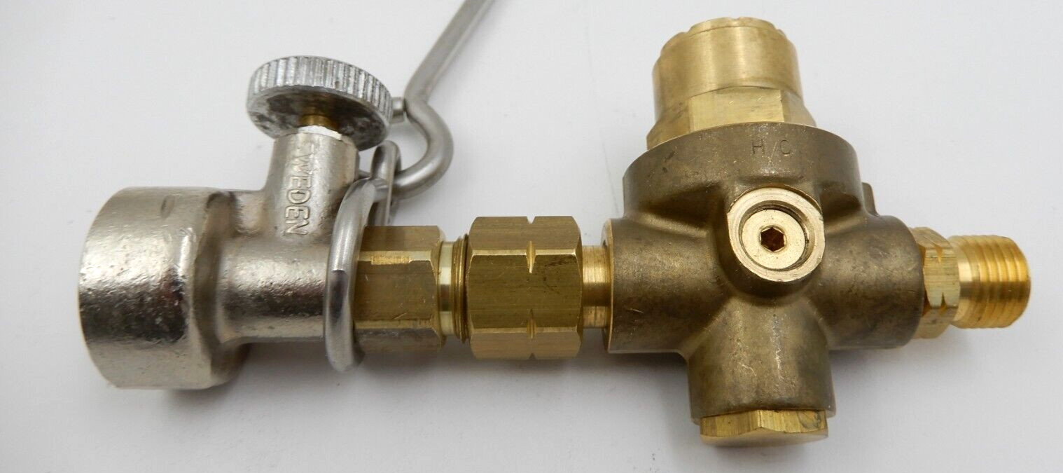 SIEVERT 309133 PRESET REGULATOR, SINGLE STAGE, POL, 27 PSI, USE WITH: PROPANE