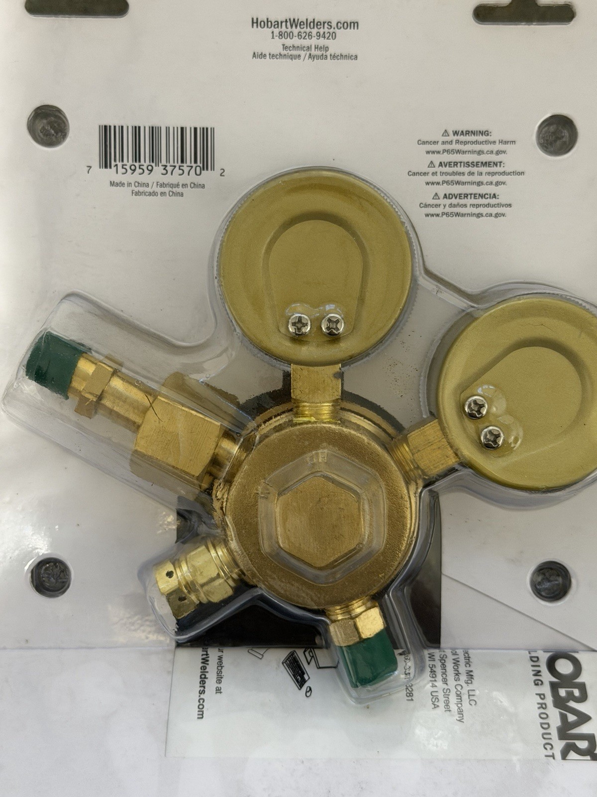 Hobart Oxygen Regulator 770503