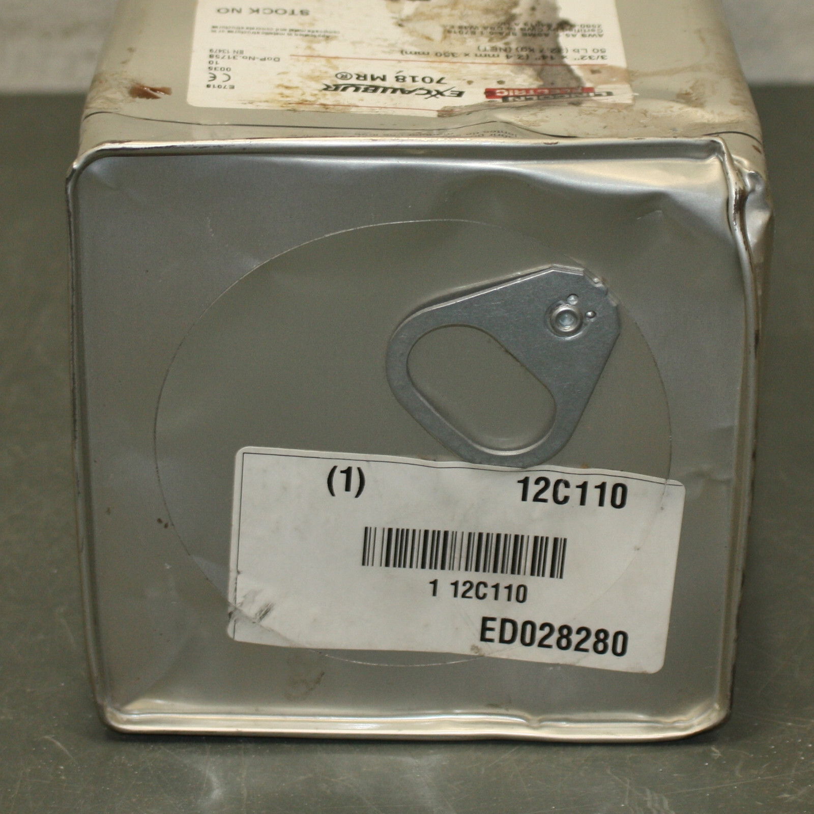 50 lbs Lincoln Stick Electrode Excalibur 7018MR, 3/32″ x 14″, Welding, E7018 AWS