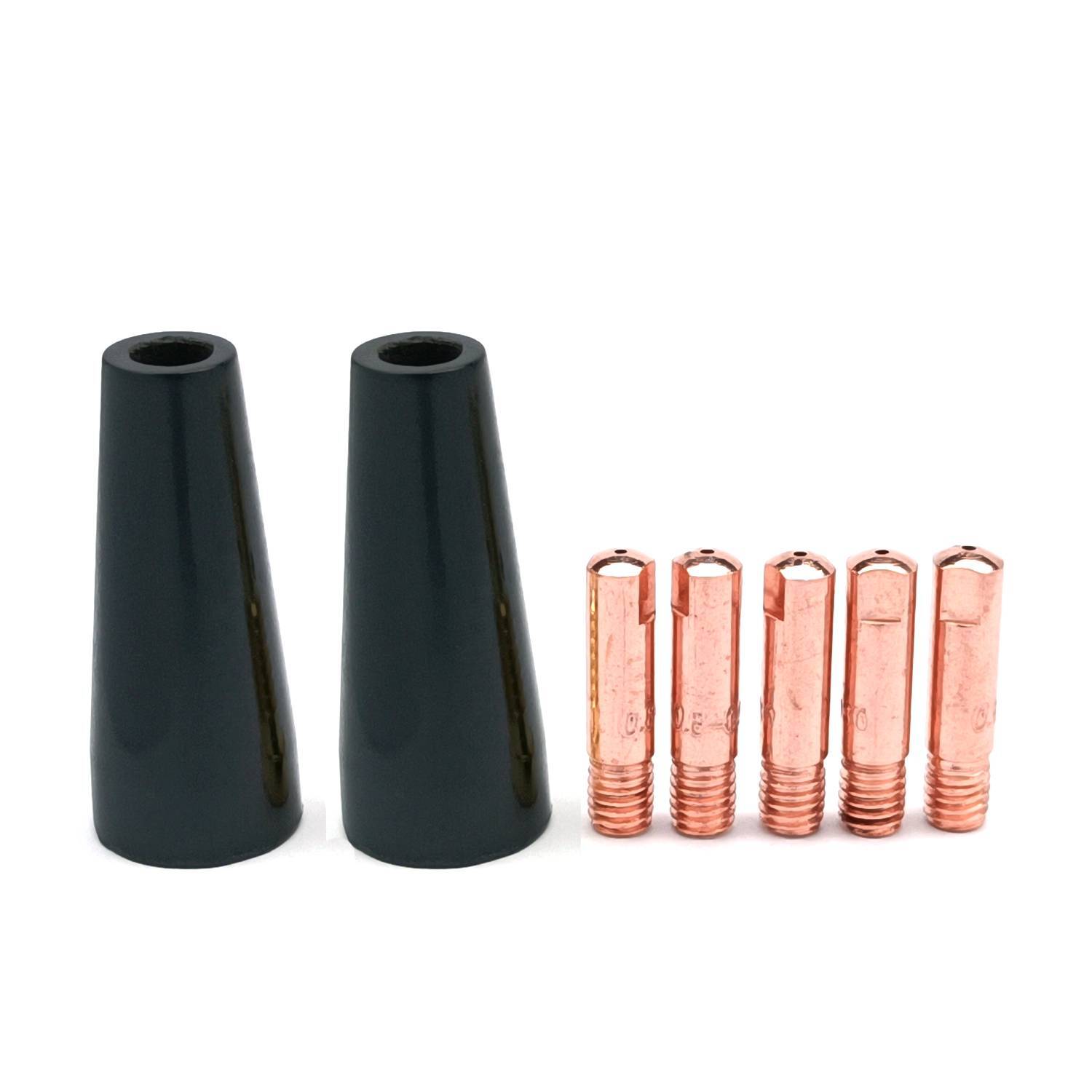 Gasless Nozzle Tips Fit Chicago Electric 68887 90 AMP Flux Wire Feed Welder.
